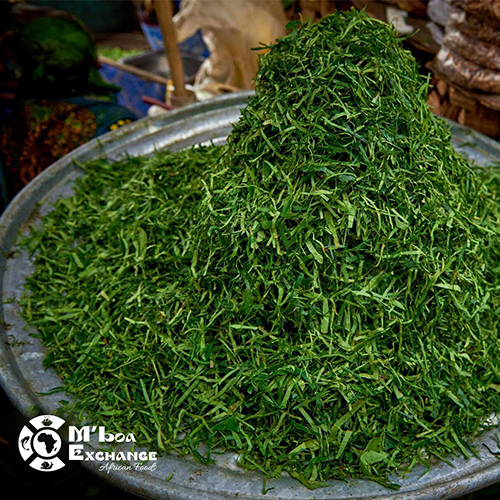 Dried Eru (Ukazi or Afang leaves)